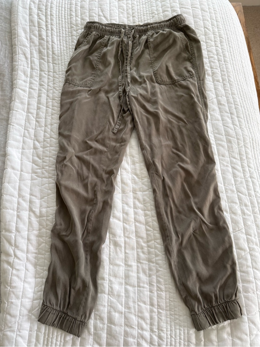 C&C California Olive Drawstring Jogger Pants